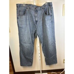 Nautica Jeans Mens 46x30 Blue Med Wash Big & Tall Straight Leg Relaxed Fit